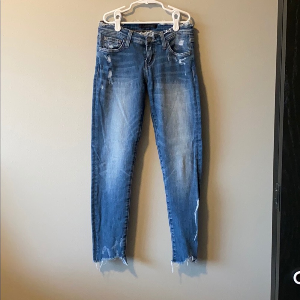 Flying Monkey low rise ankle skinny